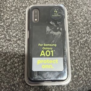 NWT protect onn Samsung Galaxy A01 Gel Phone Case